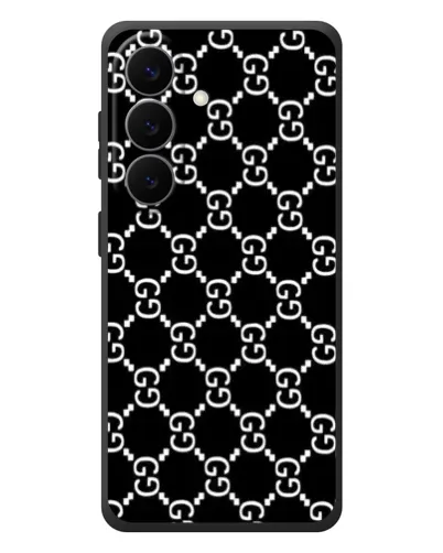 Чехол для Samsung Galaxy S26 Plus с картинкой «Gucci — сетчатый паттерн» Чехол для Samsung Galaxy S26 Plus с картинкой «Gucci — сетчатый паттерн»