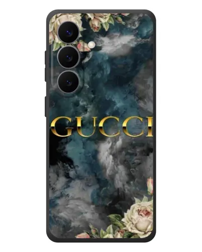 Чехол для Samsung Galaxy S26 Plus с картинкой «Абстрактные цветы Gucci» Чехол для Samsung Galaxy S26 Plus с картинкой «Абстрактные цветы Gucci»