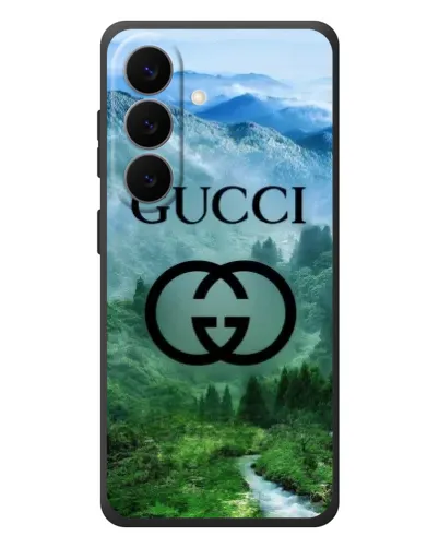 Чехол для Samsung Galaxy S26 Plus с картинкой «Gucci — горный пейзаж» Чехол для Samsung Galaxy S26 Plus с картинкой «Gucci — горный пейзаж»