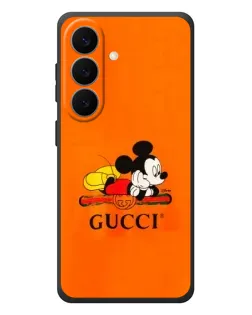 Чохол для Samsung Galaxy S26 Plus з картинкою «Міккі Маус Gucci — помаранч»