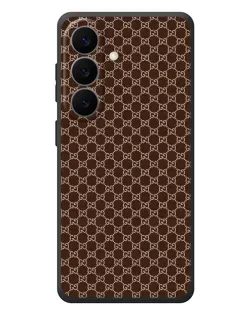 Чохол для Samsung Galaxy S26 Plus з картинкою «Gucci — шоколадна сітка»