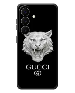 Чохол для Samsung Galaxy S26 Plus з картинкою «Gucci — срібний лев»