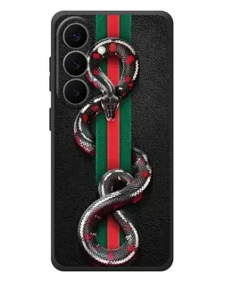 Чохол для Samsung Galaxy S26 Plus з картинкою «Gucci — змія на смузі»