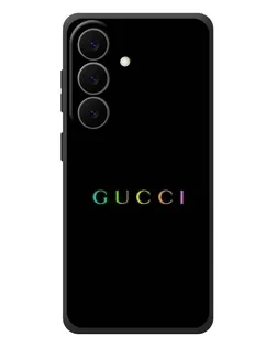 Чохол для Samsung Galaxy S26 Plus з картинкою «Gucci — неоновий мінімалізм»