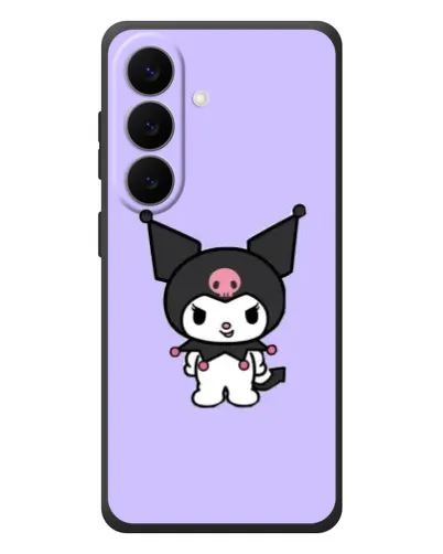 Чехол для Samsung Galaxy S26 Plus с картинкой «Kuromi — нежный фиолетовый»