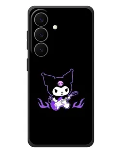 Чехол для Samsung Galaxy S26 Plus с картинкой «Электрическая Kuromi»