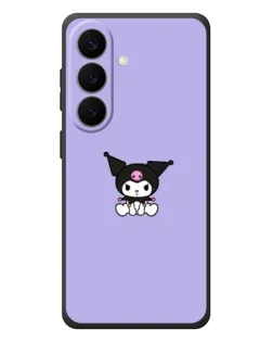 Чехол для Samsung Galaxy S26 Plus с картинкой «Kuromi — фиолетовый минимализм»