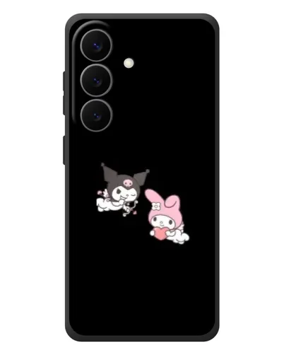 Чехол для Samsung Galaxy S26 Plus с картинкой «My Melody и Kuromi»