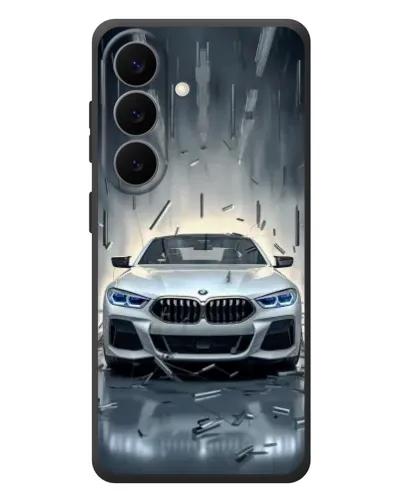 Чехол для Samsung Galaxy S26 Plus с картинкой «BMW в свете фар» Чехол для Samsung Galaxy S26 Plus с картинкой «BMW в свете фар»