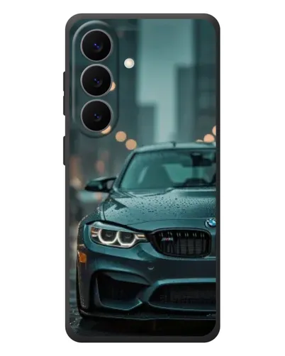 Чехол для Samsung Galaxy S26 Plus с картинкой «BMW в огнях города» Чехол для Samsung Galaxy S26 Plus с картинкой «BMW в огнях города»