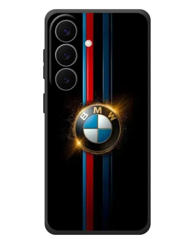 Чехол для Samsung Galaxy S26 Plus с картинкой «BMW M-Power неон» Чехол для Samsung Galaxy S26 Plus с картинкой «BMW M-Power неон»