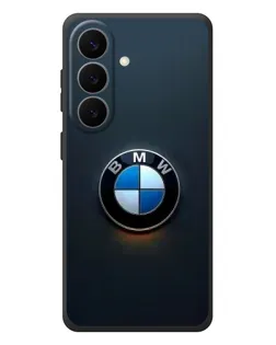 Чехол для Samsung Galaxy S26 Plus с картинкой «Логотип BMW — минимализм»