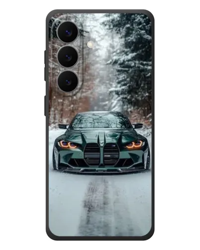 Чехол для Samsung Galaxy S26 Plus с картинкой «BMW в зимнем лесу» Чехол для Samsung Galaxy S26 Plus с картинкой «BMW в зимнем лесу»