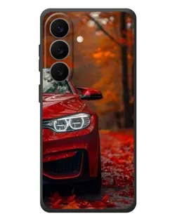 Чехол для Samsung Galaxy S26 Plus с картинкой «Осенняя BMW M4»