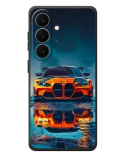 Чохол для Samsung Galaxy S26 Plus з картинкою «BMW — золота емблема»