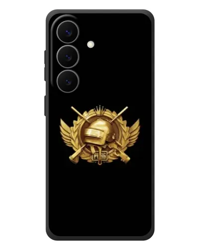 Чехол для Samsung Galaxy S26 Plus с картинкой «PUBG — оранжевый градиент» Чехол для Samsung Galaxy S26 Plus с картинкой «PUBG — оранжевый градиент»