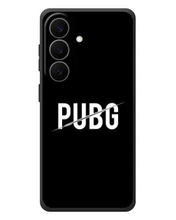 Чехол для Samsung Galaxy S26 Plus с картинкой «PUBG — белый логотип»
