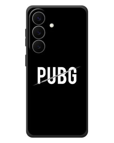 Чехол для Samsung Galaxy S26 Plus с картинкой «PUBG — белый логотип» Чехол для Samsung Galaxy S26 Plus с картинкой «PUBG — белый логотип»