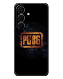 Чехол для Samsung Galaxy S26 Plus с картинкой «PUBG — золотой логотип»