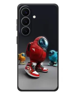 Чехол для Samsung Galaxy S26 Plus с картинкой «Among Us — 3D стиль»