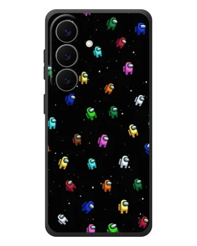 Чехол для Samsung Galaxy S26 Plus с картинкой «Экипаж Among Us» Чехол для Samsung Galaxy S26 Plus с картинкой «Экипаж Among Us»