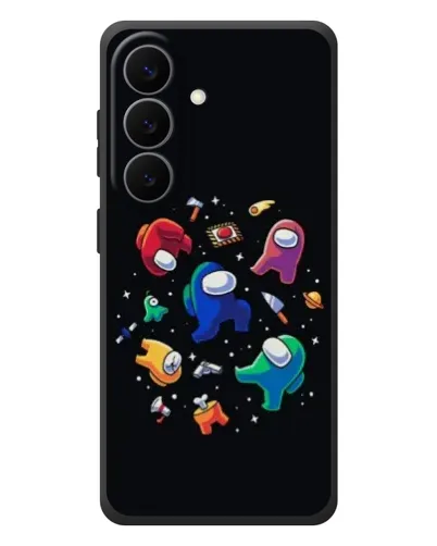 Чехол для Samsung Galaxy S26 Plus с картинкой «Among Us космос» Чехол для Samsung Galaxy S26 Plus с картинкой «Among Us космос»