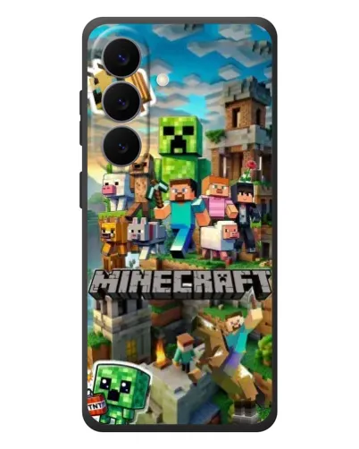Чохол для Samsung Galaxy S26 Plus з картинкою «Замок Minecraft»
