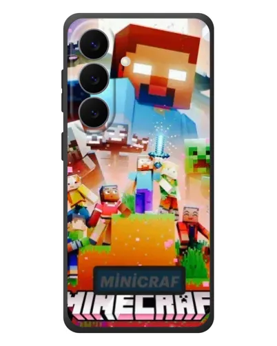 Чохол для Samsung Galaxy S26 Plus з картинкою «Minecraft герої гри»
