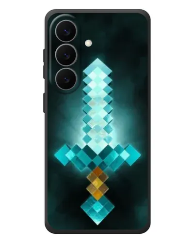 Чохол для Samsung Galaxy S26 Plus з картинкою «Алмазний меч неон»