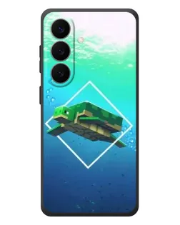 Чохол для Samsung Galaxy S26 Plus з картинкою «Черепаха Minecraft»