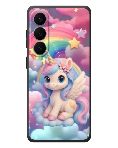 Чехол для Samsung Galaxy S26 Plus с картинкой «Маленький единорог»