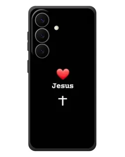 Чохол для Samsung Galaxy S26 Plus з картинкою «Серце - Jesus» Чохол для Samsung Galaxy S26 Plus з картинкою «Серце - Jesus»