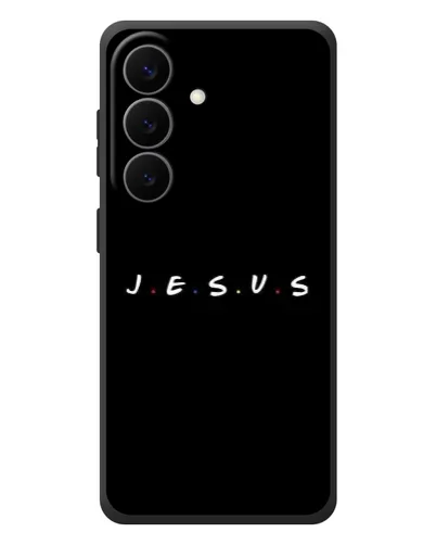 Чехол для Samsung Galaxy S26 Plus с картинкой «Точки веры J.E.S.U.S.»