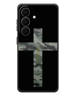 Чехол для Samsung Galaxy S26 Plus с картинкой «Милитари Крест»
