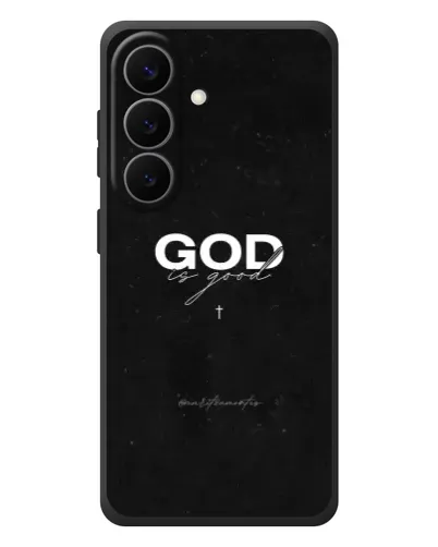 Чехол для Samsung Galaxy S26 Plus с картинкой «GOD — Бог над всем»