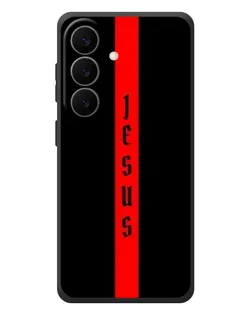 Чехол для Samsung Galaxy S26 Plus с картинкой «Красная линия веры»