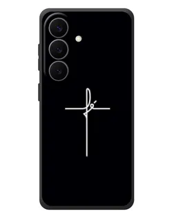 Чехол для Samsung Galaxy S26 Plus с картинкой «Тонкий крест»