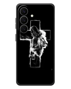 Чехол для Samsung Galaxy S26 Plus с картинкой «Сияющий крест Jesus»