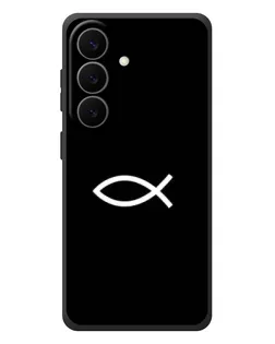 Чехол для Samsung Galaxy S26 Plus с картинкой «Символ рыбы Jesus»