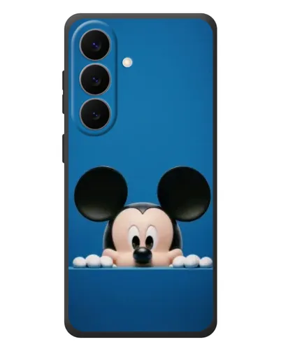Чехол для Samsung Galaxy S26 Plus с картинкой «Микки выглядывает»