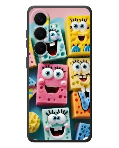 Чехол для Samsung Galaxy S26 Plus с картинкой «Цветные губки»