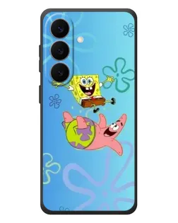 Чехол для Samsung Galaxy S26 Plus с картинкой «Спанч Боб и Патрик»