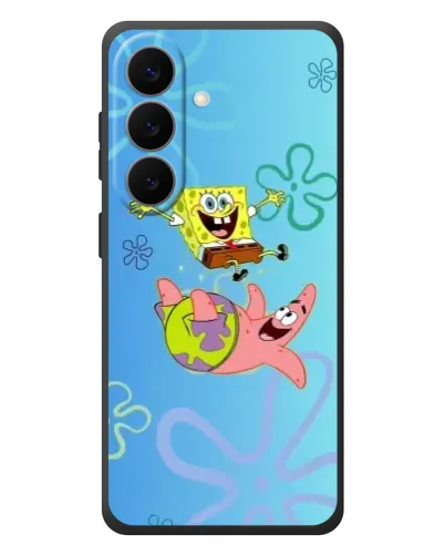 Чехол для Samsung Galaxy S26 Plus с картинкой «Спанч Боб и Патрик»