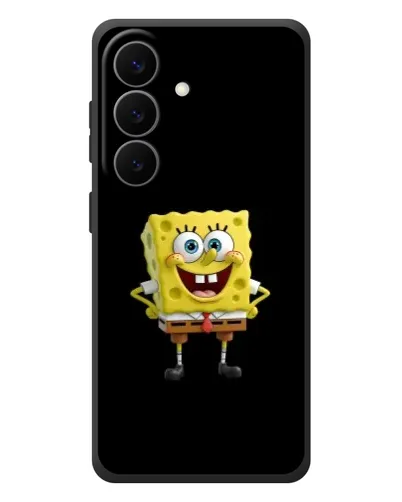 Чехол для Samsung Galaxy S26 Plus с картинкой «Классический Губка Боб»