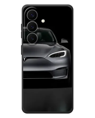 Чехол для Samsung Galaxy S26 Plus с картинкой «Tesla Model S Look» Чехол для Samsung Galaxy S26 Plus с картинкой «Tesla Model S Look»