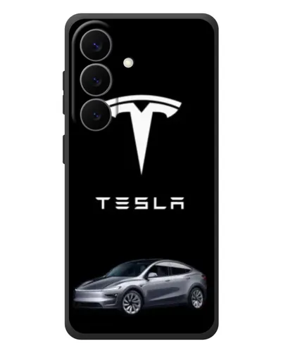 Чехол для Samsung Galaxy S26 Plus с картинкой «Tesla Model Y» Чехол для Samsung Galaxy S26 Plus с картинкой «Tesla Model Y»
