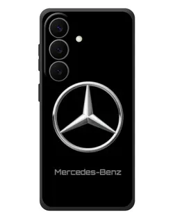 Чехол для Samsung Galaxy S26 Plus с картинкой «Mercedes Silver Logo»