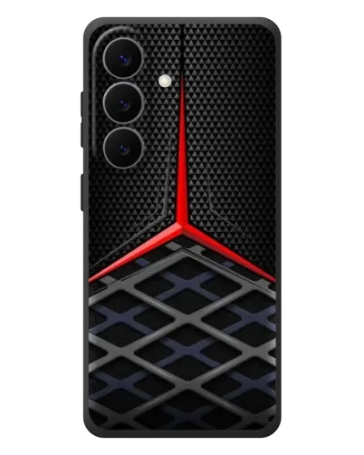 Чехол для Samsung Galaxy S26 Plus с картинкой «Mercedes Carbon Grid» Чехол для Samsung Galaxy S26 Plus с картинкой «Mercedes Carbon Grid»