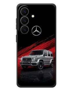 Чехол для Samsung Galaxy S26 Plus с картинкой «Mercedes G-Class красный»
