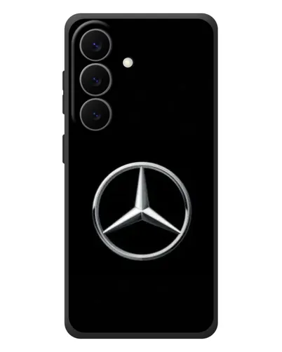 Чехол для Samsung Galaxy S26 Plus с картинкой «Mercedes классический лого» Чехол для Samsung Galaxy S26 Plus с картинкой «Mercedes классический лого»